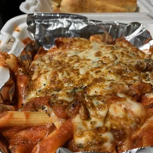 Mostaccioli dinner for 2