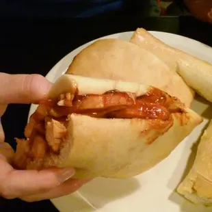 BBQ chicken sandwich