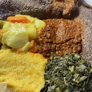 Veggie Combo was good. No fasolia on the carryout menu though. smh