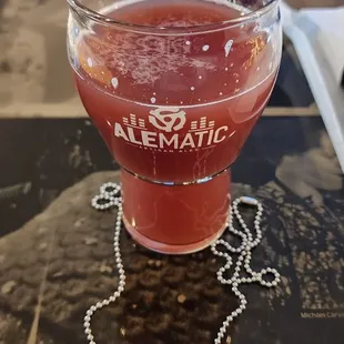 Pint of we made you a mixtape vol 4, and Ohio on tap Tagabrew!