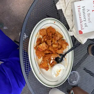 Extra yogurt because my mouth can handle the spice but my stomach can't