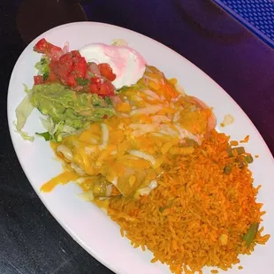 Chicken Enchiladas