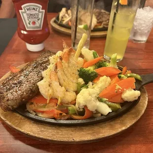 Steak &amp; Skewers