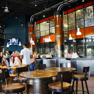 Open seating in our Tasting Room