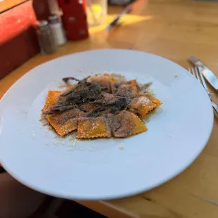 Butternut Squash Ravioli - Delicious!