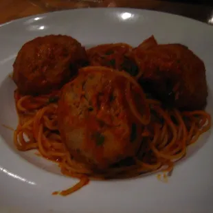 Spaghetti and Meatballs