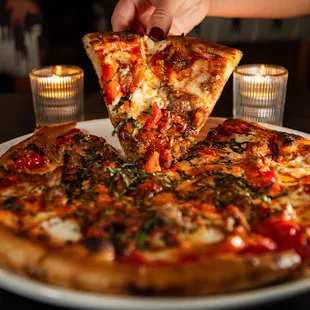 food, pizza