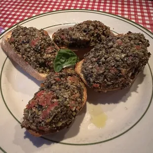 Crostini With Mushroom Pate