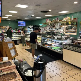 Looking toward the dessert side, March 2024