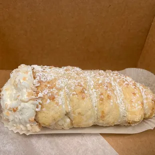Coconut Cream Horn