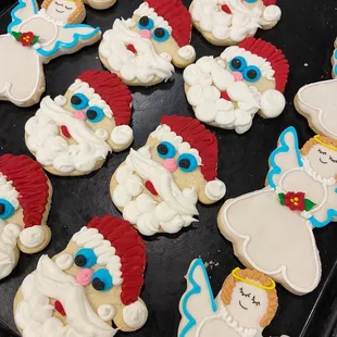 Cute Christmas sugar cookies | Alessi Bakery | Tampa FL