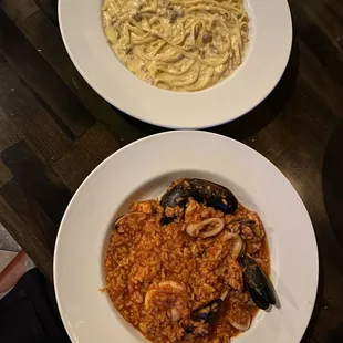 Cabonara, Pescatora Sud (Southern) risotto