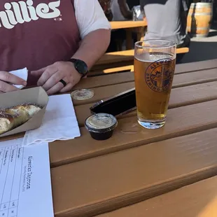 Beer and Pretzels!