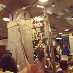 Completed etched glass