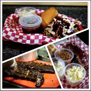 ribs, bbq ribs, food