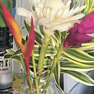 My Oahu local arrangement, for my grampas last few days.