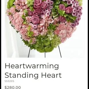 what was advertised on the website?