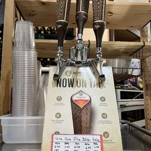 Kombucha on tap!