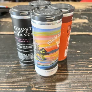 Wine in a can, mix and match