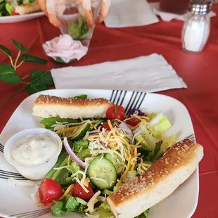 Salad photo by Kathy.