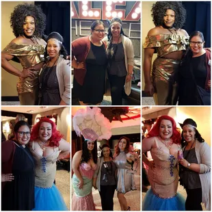 At the Yelp Burlesque Event. We had a fabulous time. I can't wait to come back again!