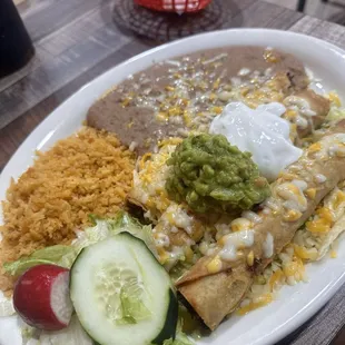 Chicken flautas
