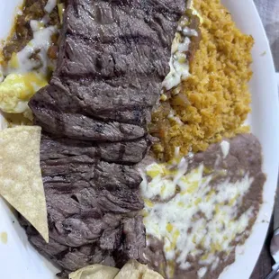 Carne Asada Plate