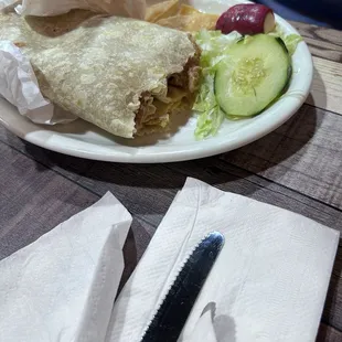 Chile Verde Burrito
