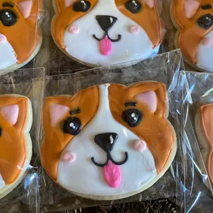 Corgi cookies