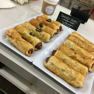 Sausage Rolls on Saturdays only
