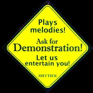 Rhythm ask for demo sign