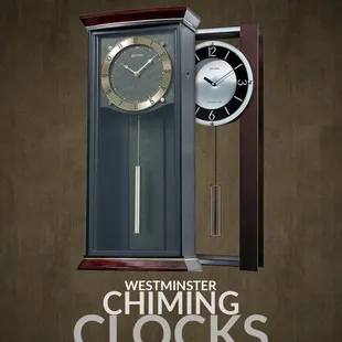 See our collection of Westminster Chiming Clocks.