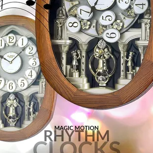 Shop our store for Musical in Motion Clocks, you have to see to believe!