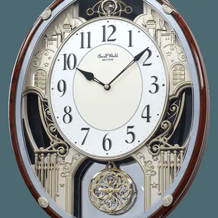 Musical Clocks such as this Chateau from Small World Rhythm come to life!!