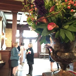 The 1st floor foyer, host to many guests and events.