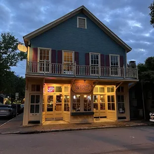 View as you approach. Front of building.