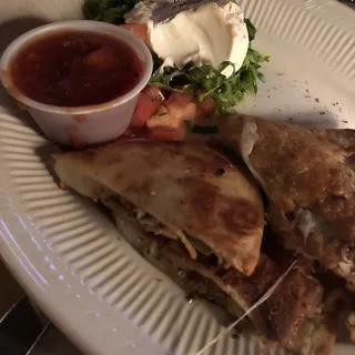 Caribbean Jerk Chicken Quesadilla
