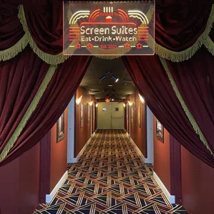 Theaters!  Ask for a tour.