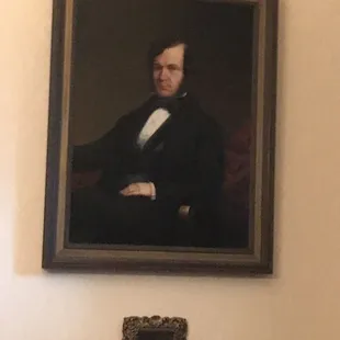 Portrait of Alexander Ramsey. And Mrs Ramsey below.