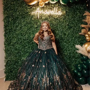 Greenery Wall provided by Alexander Room