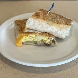 Breakfast burrito