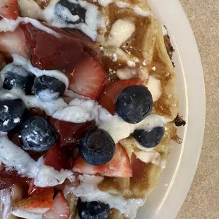 Tootie Frootie Waffles