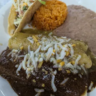 Tex Mex plate was just ok