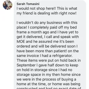 We know how you guys feel we are sorry this company of fraud employees from this company change their name 3 times