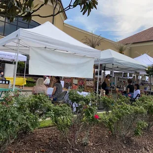 Alexander's market is having a arts n crafts and. They have food and local beer and a live band today