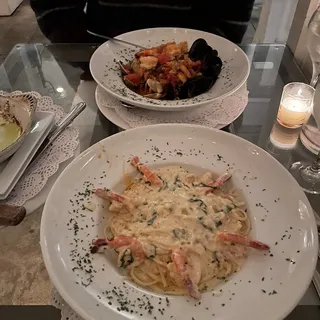 Shrimp Alfredo