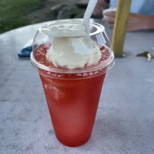 Cherry misty float