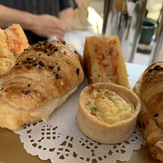 Ham and Cheese Croissant Lunch