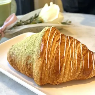 Matcha Croissant