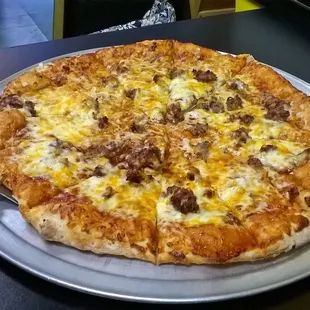 BBQ Steak Pizza